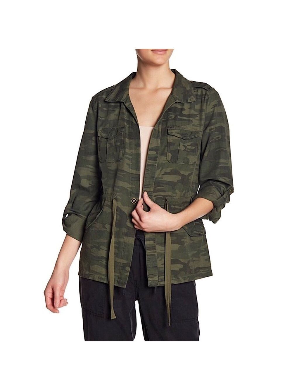 Sanctuary Lightweight Camo Field Jacket